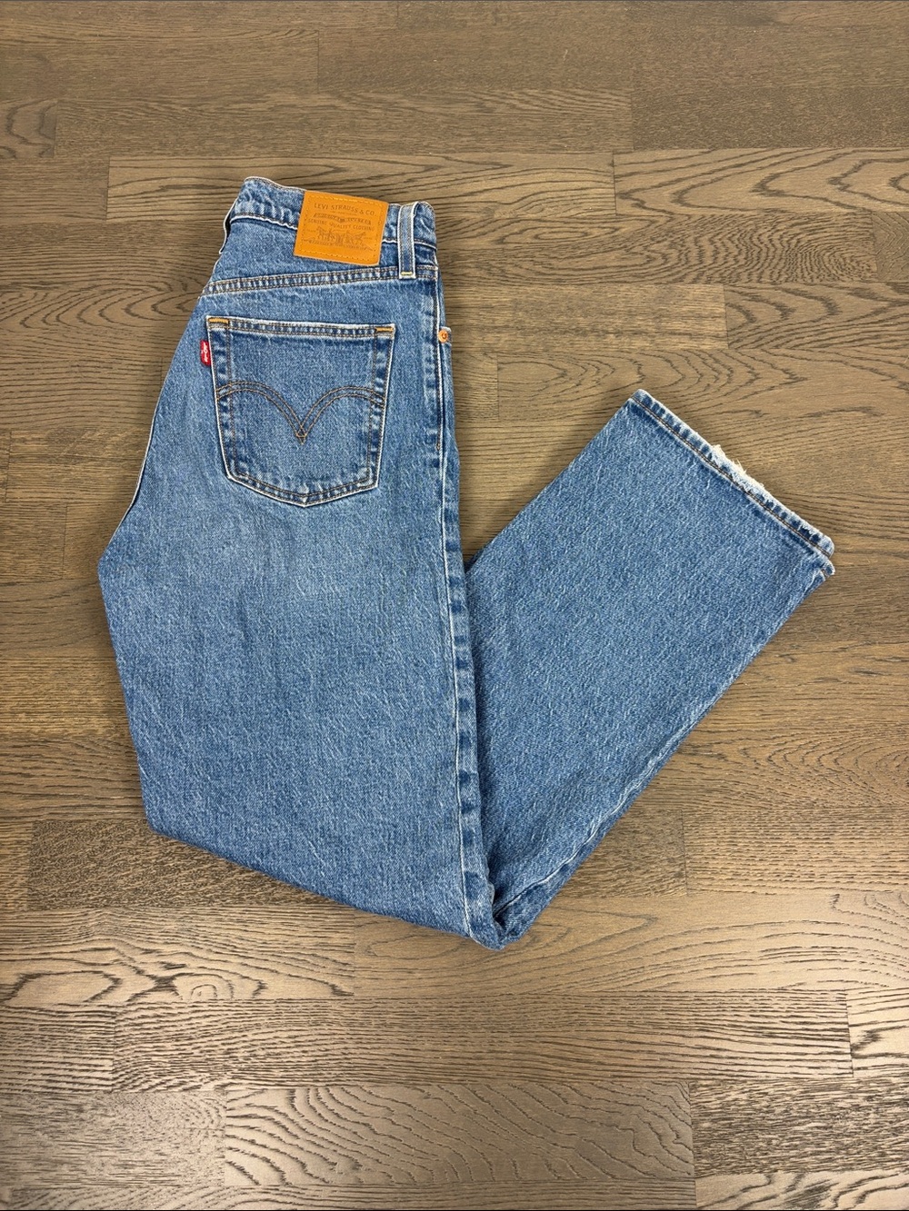 Levi’s Ribcage Straight Ankle Jeans Size 26